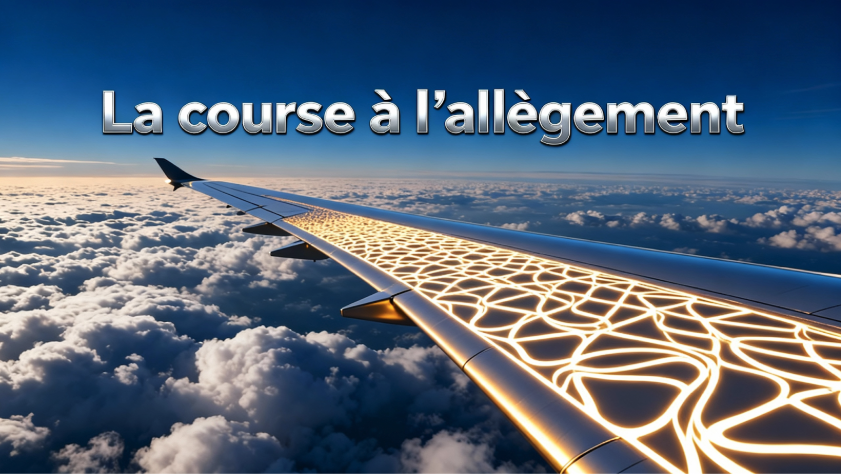 allègement structures aéronautiques