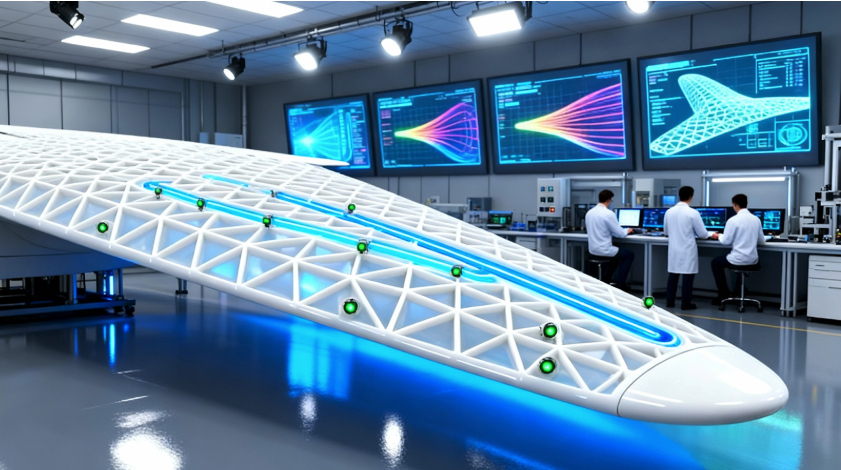 allègement structures aéronautique