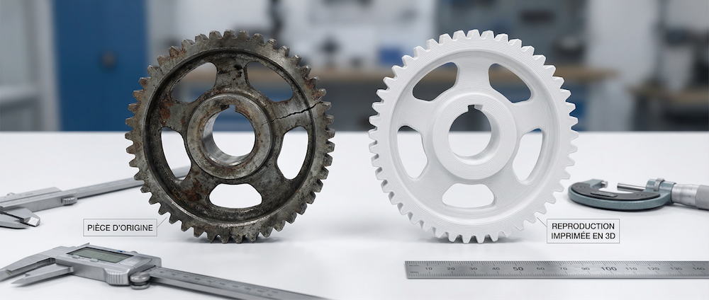 reverse engineering impression 3D