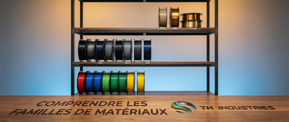 Guide matériaux impression 3D industrielle