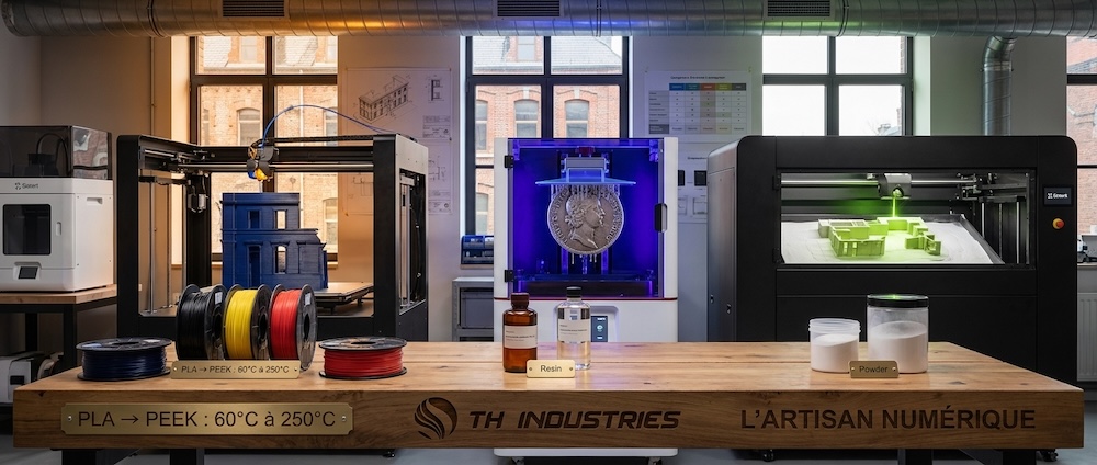 impression 3D patrimoine matériaux techniques TH Industries