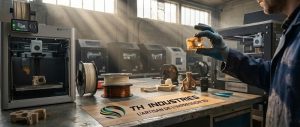 Atelier TH Industries Sarrigné — impression 3D PEEK haute performance, Omni Factory 2.0