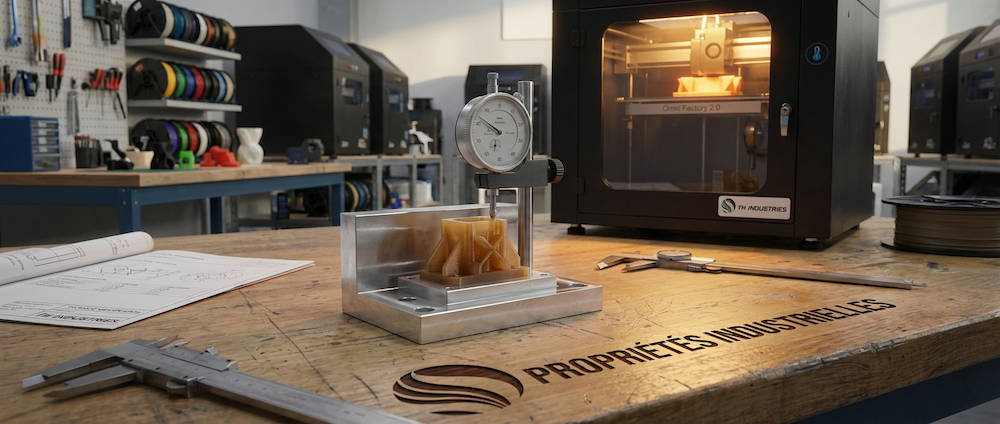 Propriétés industrielles PEEK — impression 3D FDM haute performance TH Industries